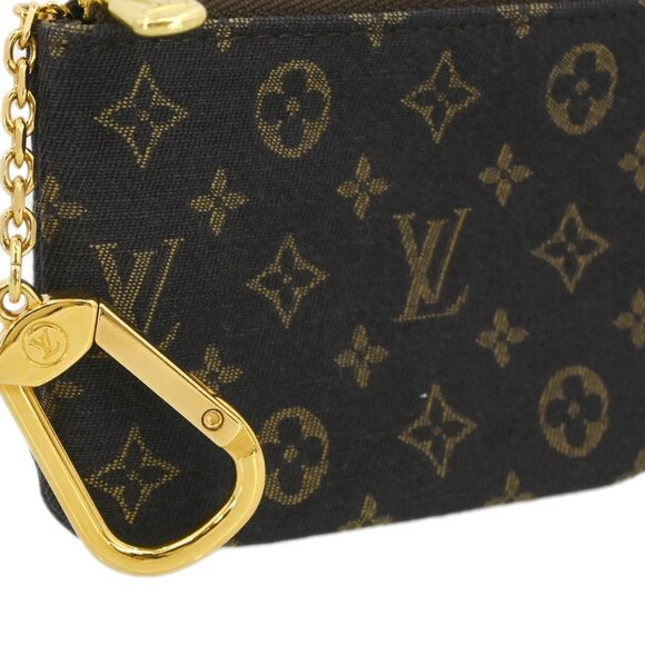 Louis Vuitton Monogram Mini Lin Pochette Cles Coin Case - Picture 9 of 12